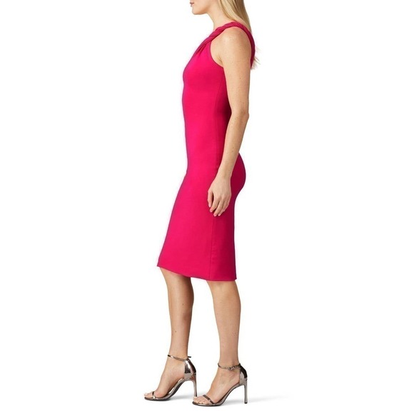 Cushnie Twisted One Shoulder Dress 2 - Picture 3 of 9